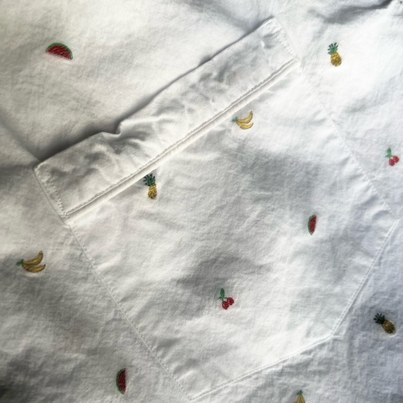 SOLD - AMI Embroidered Camp Collar - Picture 3 of 3